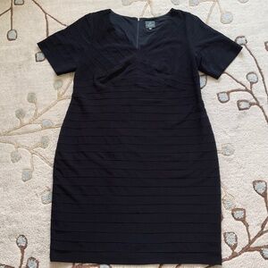 Adrianna Papell Black Sheath Dress Size 20W